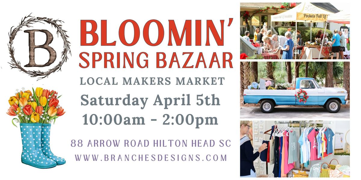 Branches Spring Bloomin' Bazaar | Sat April 5 10am-2pm