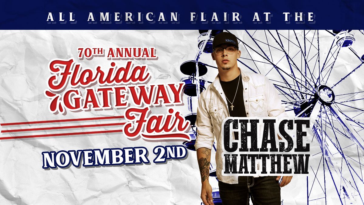 Chase Matthew at the Florida Gateway Fair