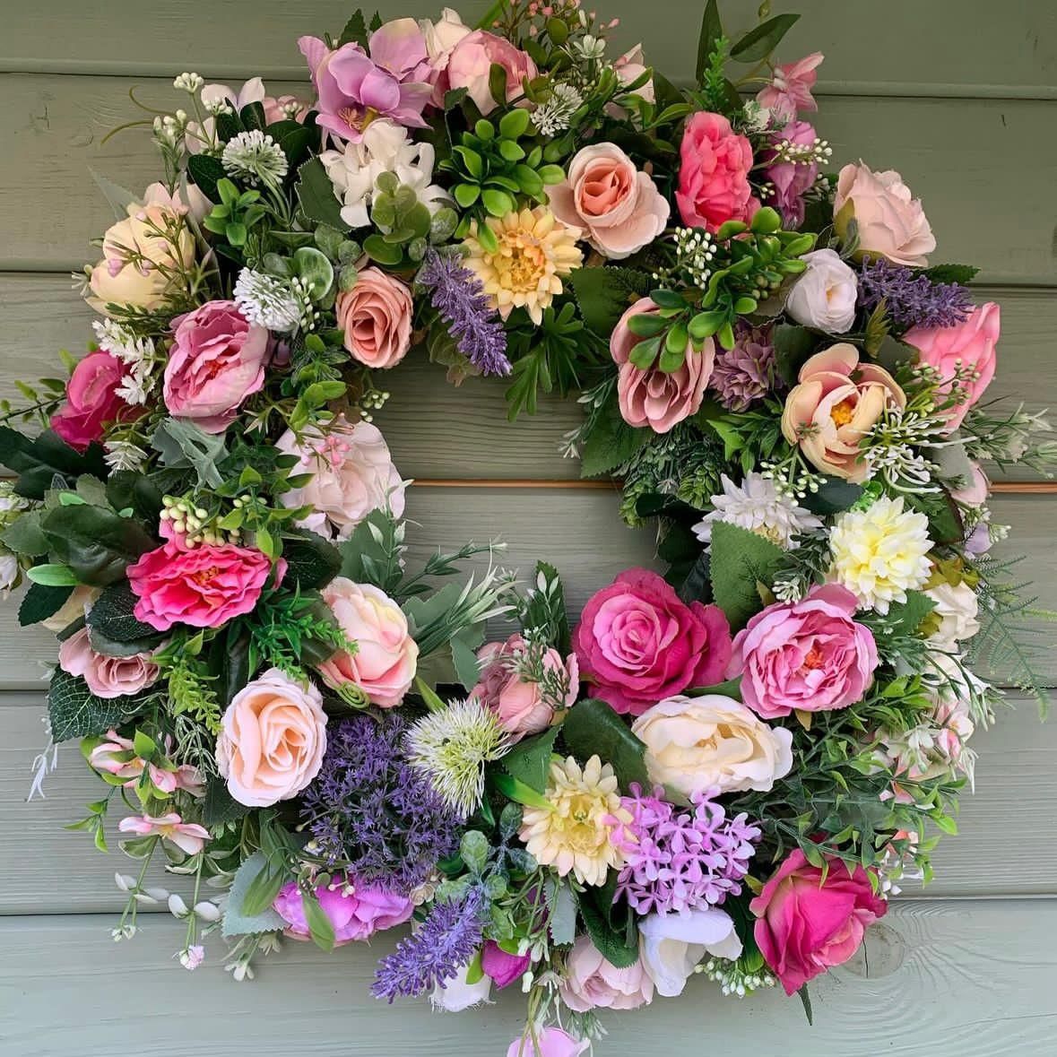 Artificial Spring Wreath Workshop