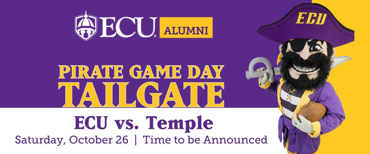 Pirate Game Day Tailgate: ECU vs. Temple