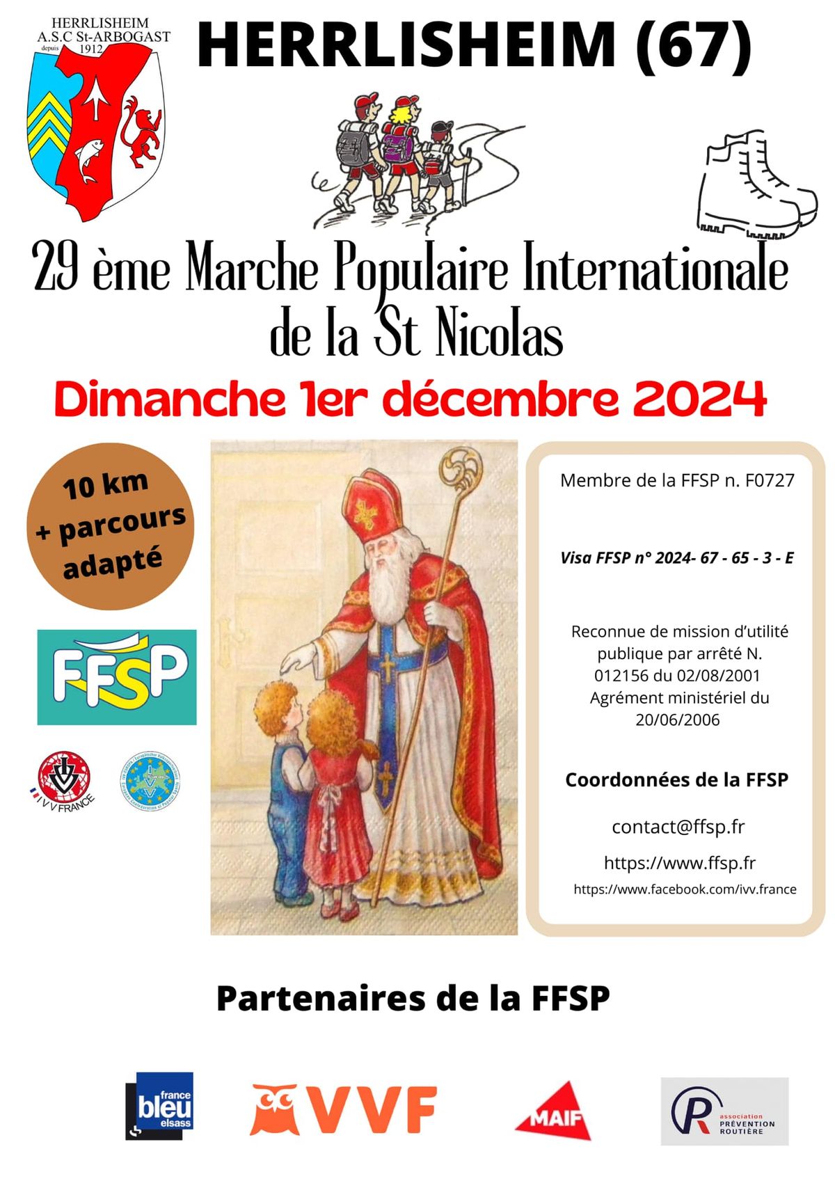 29\u00e8me marche populaire de la St Nicolas