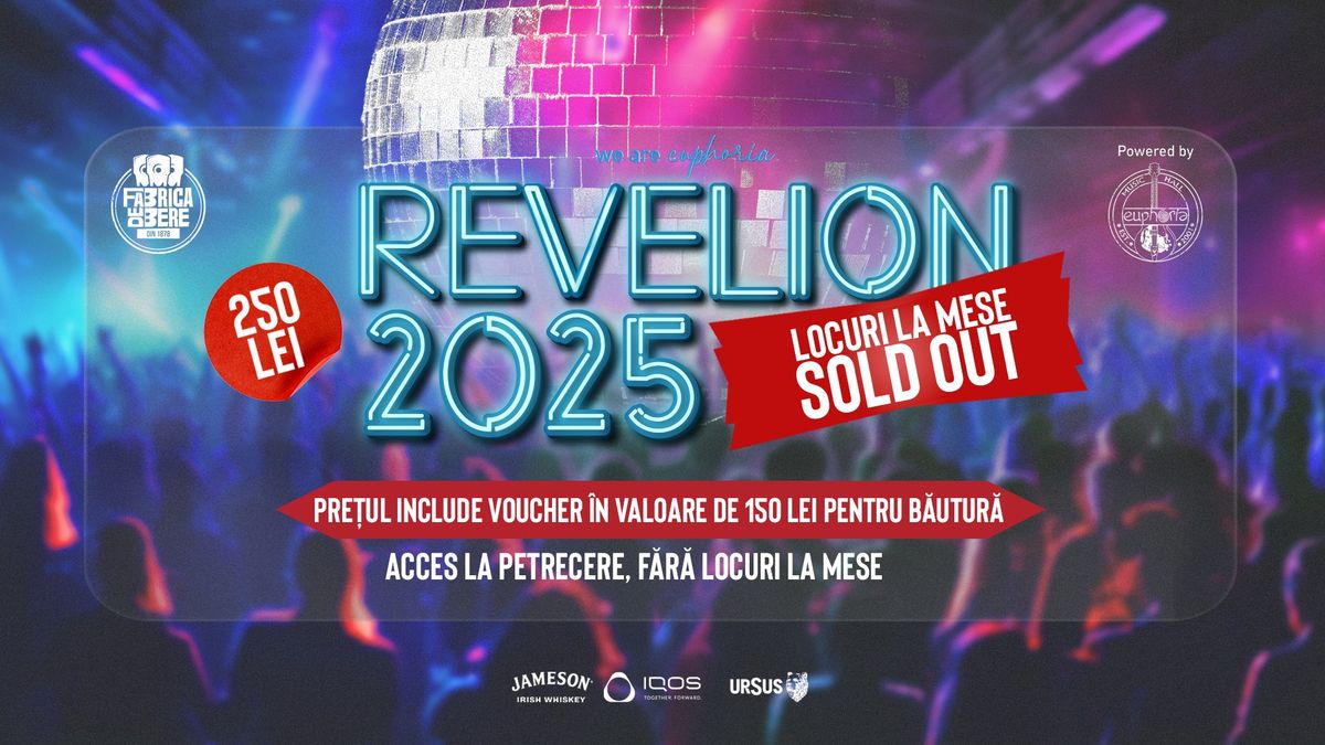 Revelion 2025 la Euphoria Music Hall 