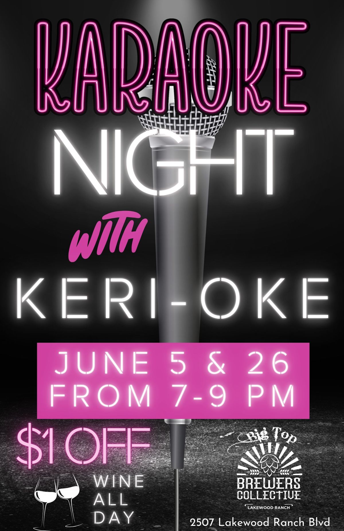 NEW!!!! Karaoke Night with Keri-oke