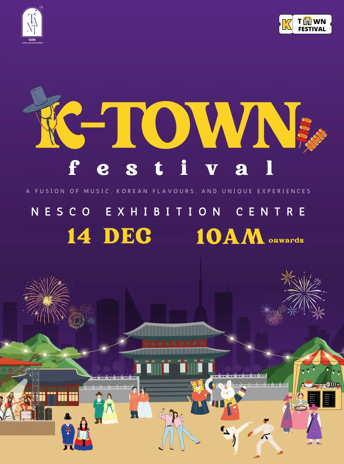 K-Town Festival 2024 Music and Best seller event Tickets Mumbai