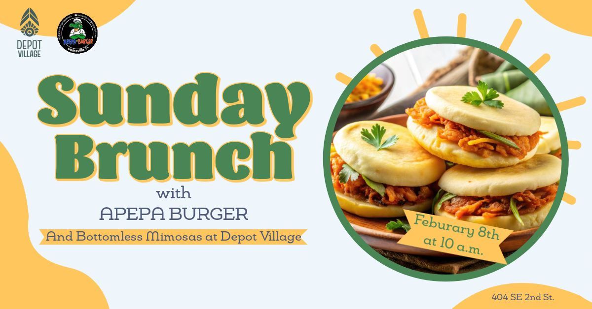 Sunday Brunch with Arepa Burger and Depot Village 