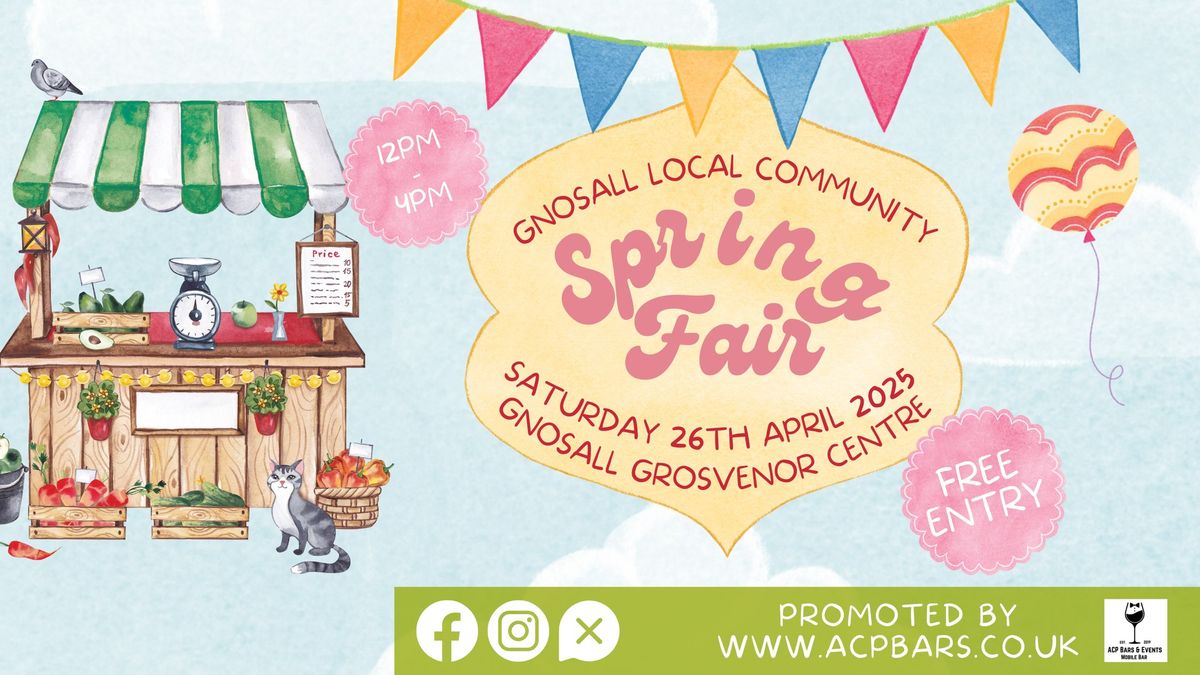 Gnosall Community Spring Fair 2025