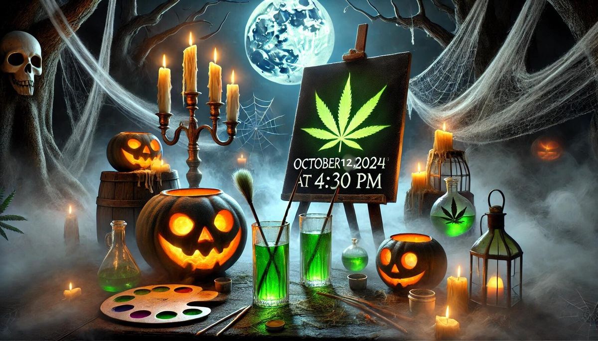 Spooky Paint n' Sip (Hemp Style) ***Must be 21yrs or older