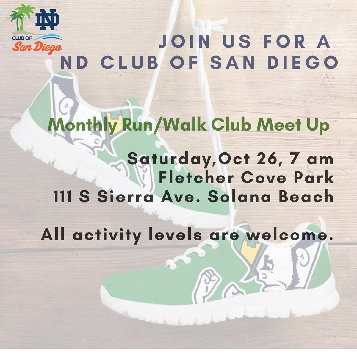 ND Club of San Diego - Run\/Walk Group Meetup