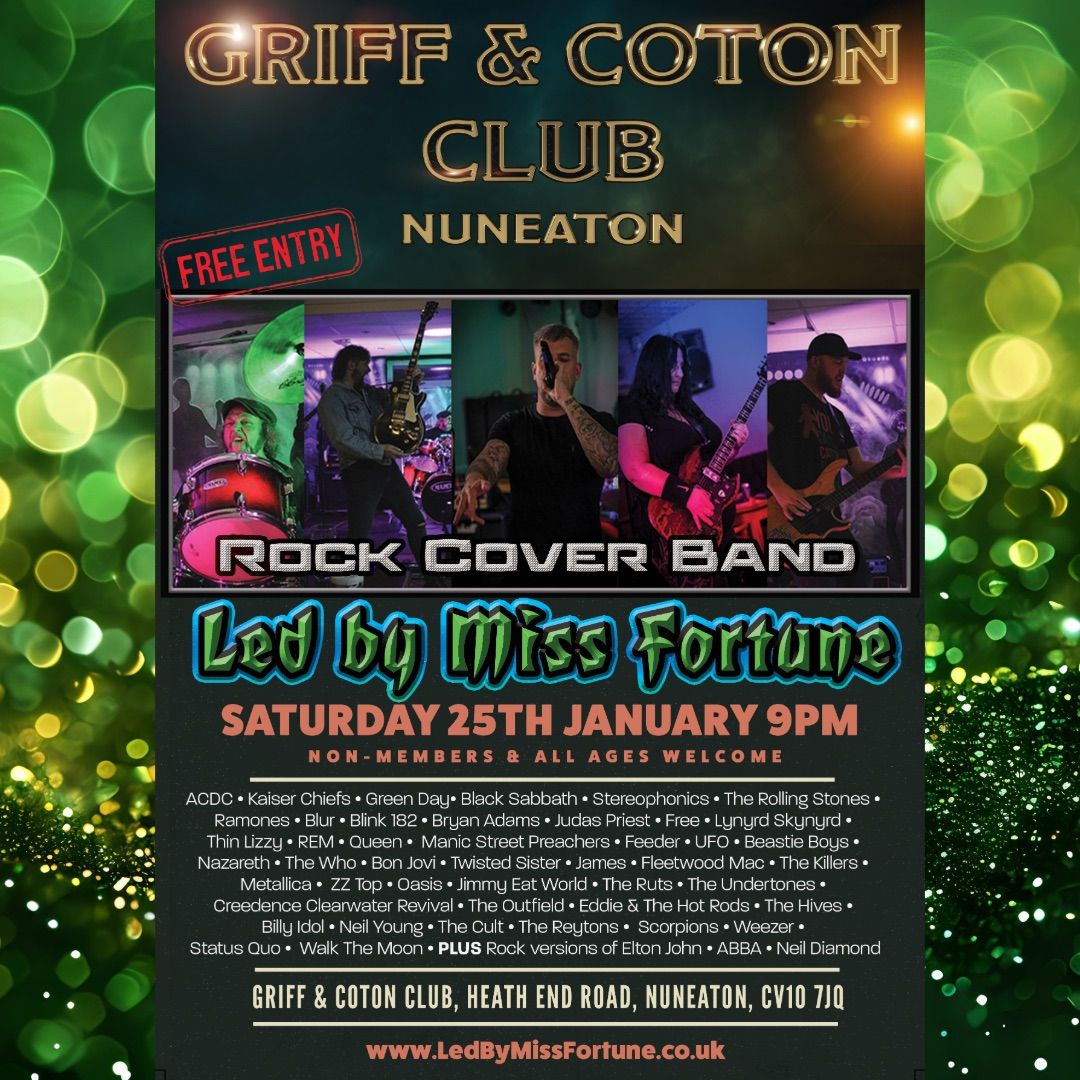 Led by Miss Fortune live at Griff & Coton, Nuneaton