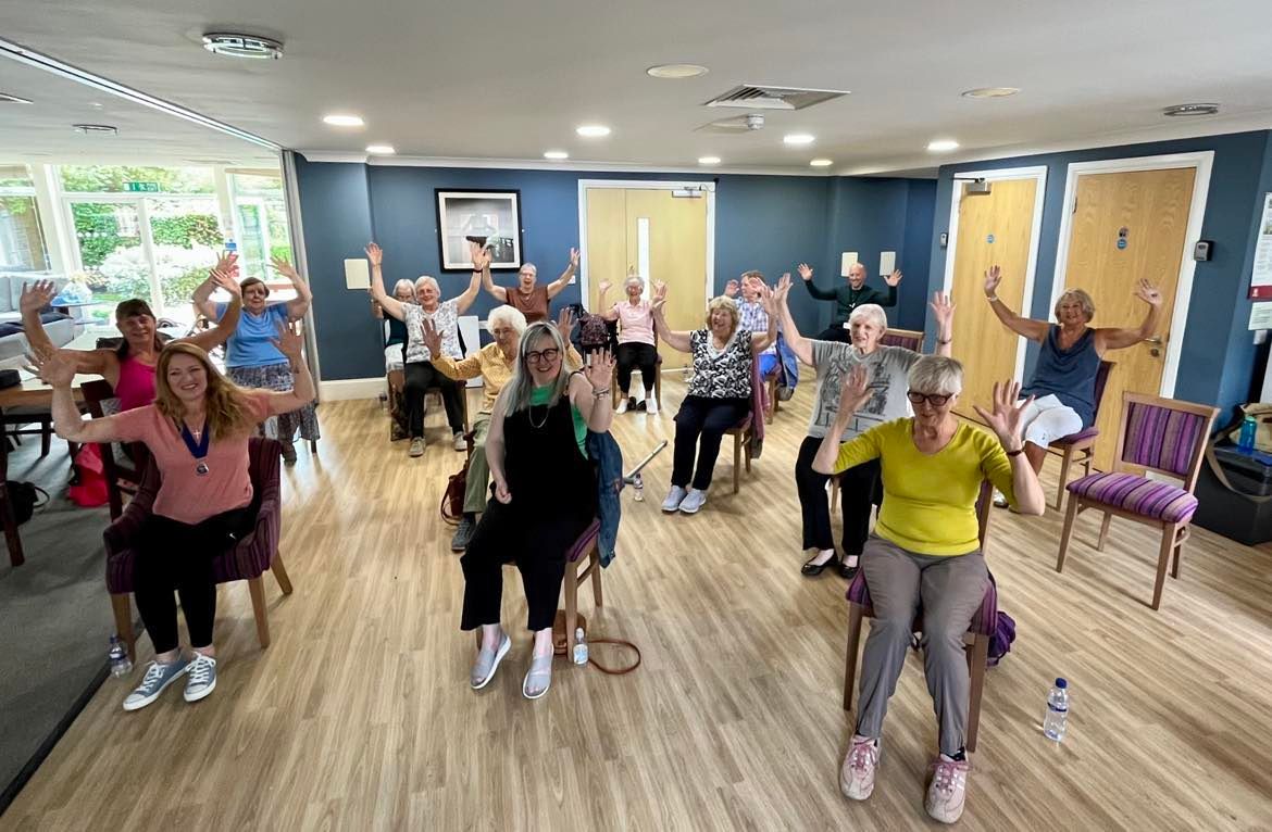 THATCHAM ON-SITE SEATED CHAIR EXERCISE with a Social Cafe afterward