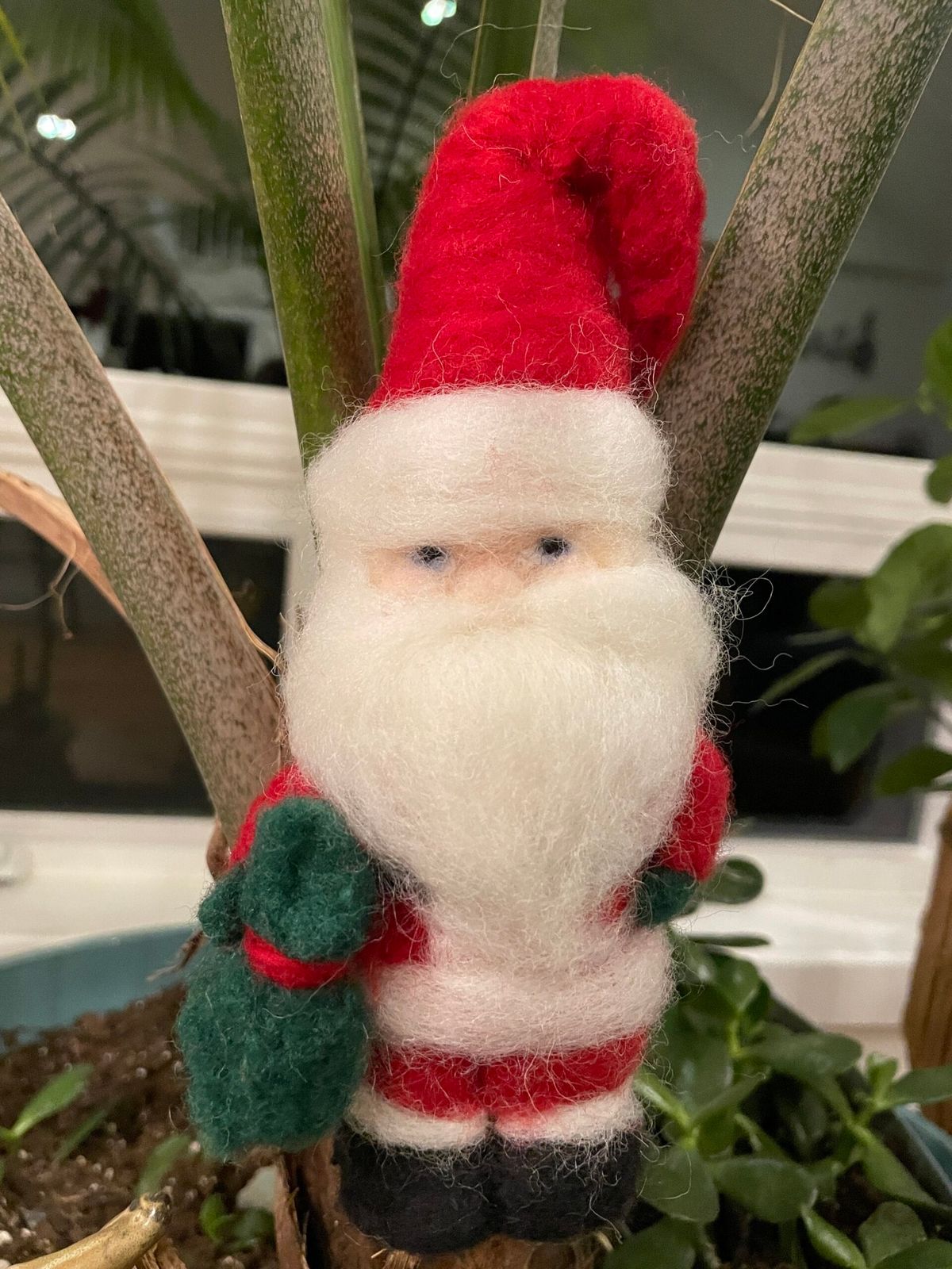 Felted Santa or Mrs. Clause - Evening