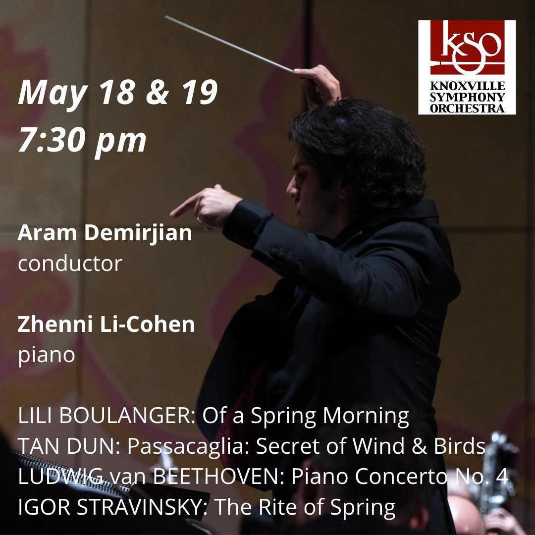 Knoxville Symphony Orchestra: Aram Demirjian - Beethoven Symphony No. 4