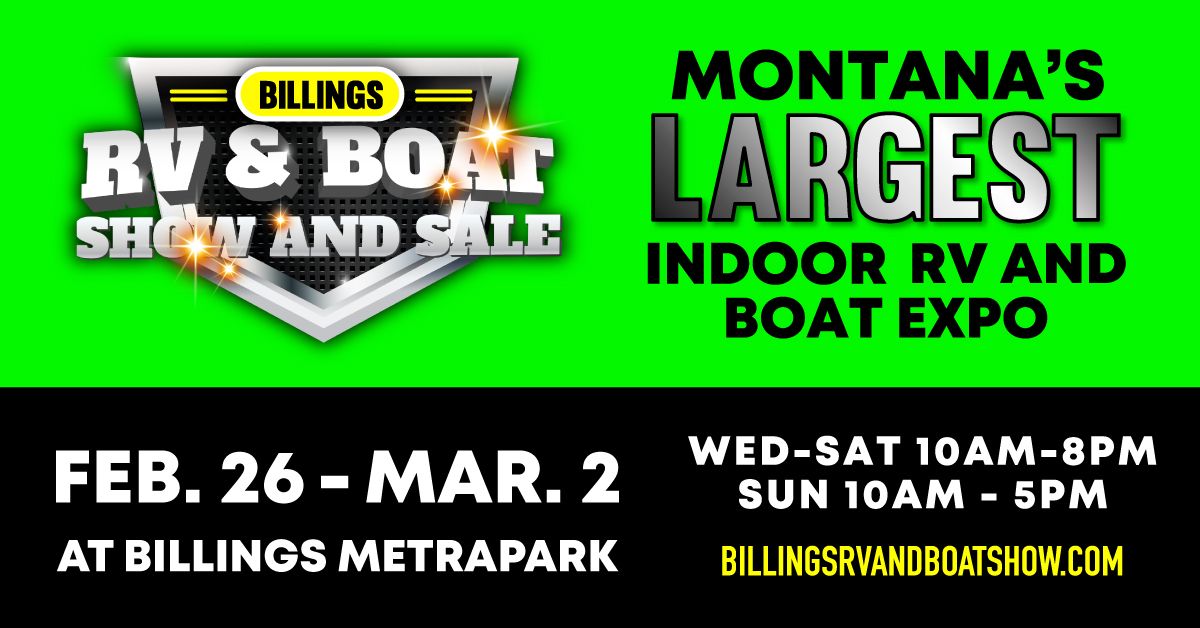 Billings RV & Boat Show and Sale