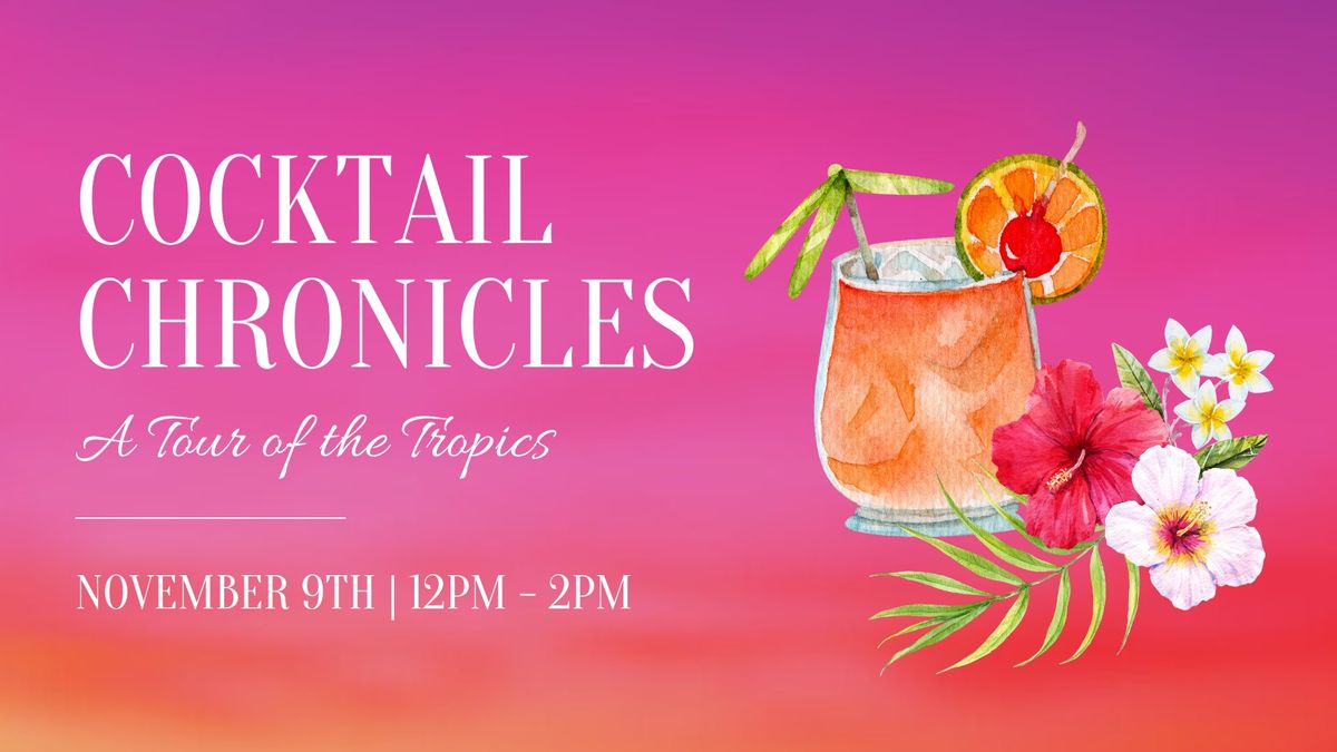 Cocktail Chronicles at Salita: A Tour of the Tropics