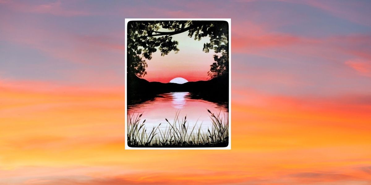 Sunset Reflections Mother's Day Paint Night Event