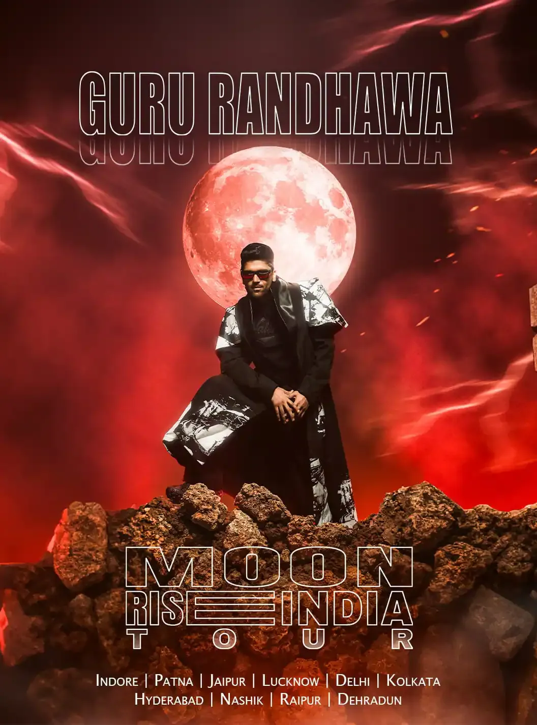 Guru Randhawa - Moon Rise Tour Music event Tickets Raipur -