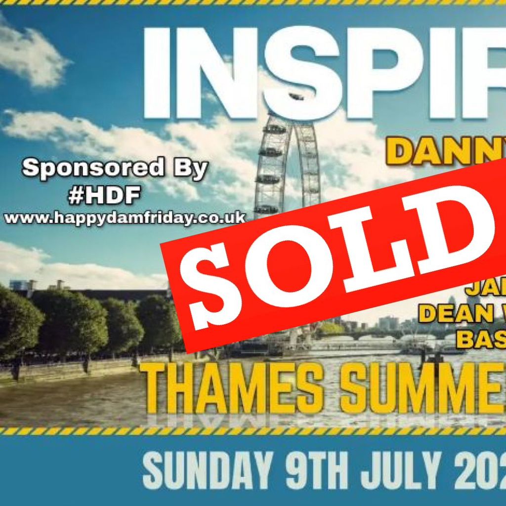 Inspirado Thames Summer Boat Party 2023 SOLD OUT
