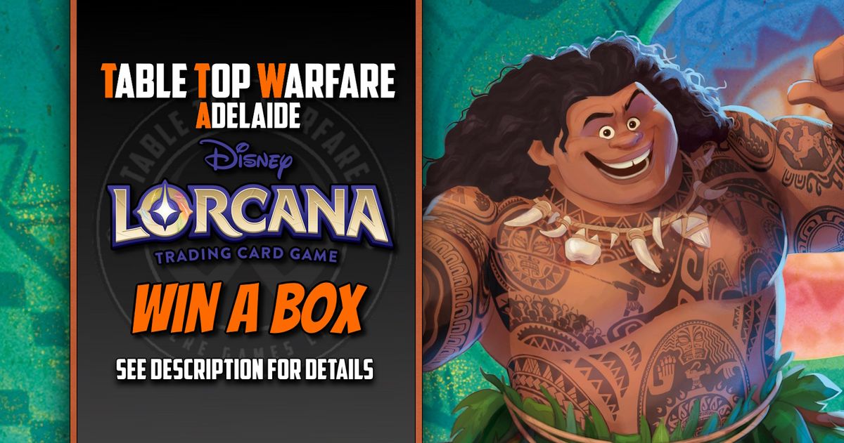 [ADELAIDE] Lorcana - Win-A-Box