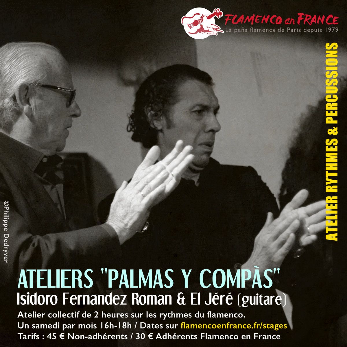 Atelier mensuel "Palmas y comp\u00e1s"