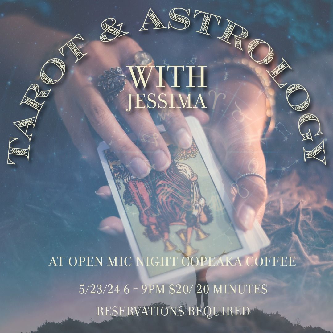 Tarot & Astrology at Open mic night- with JessiMa