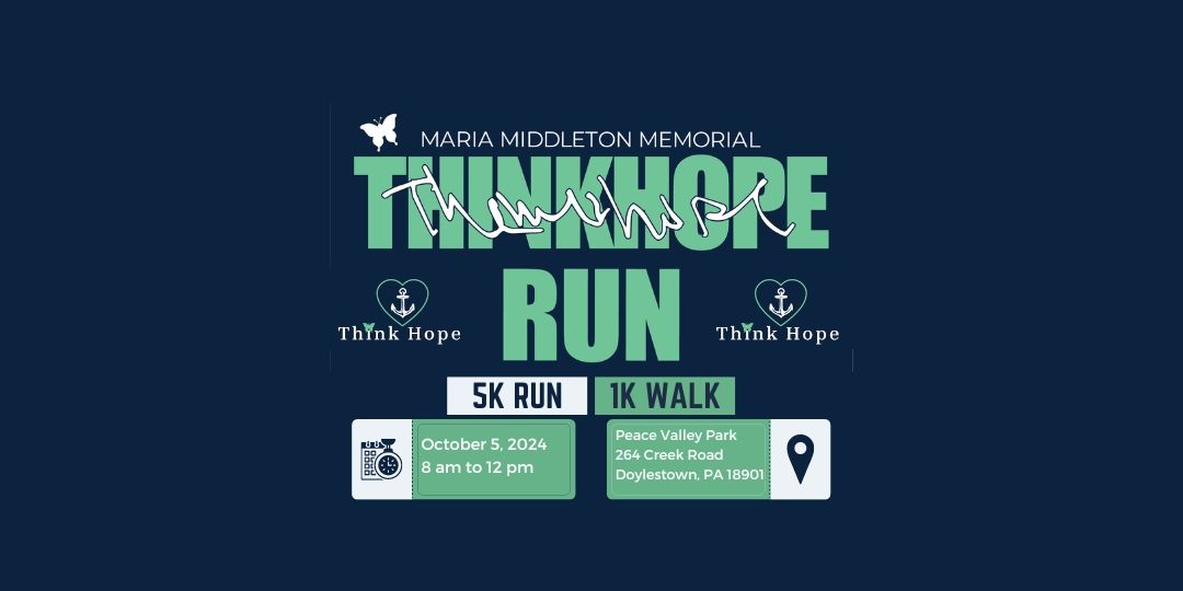 Maria Middleton Memorial THINK HOPE 5K RUN