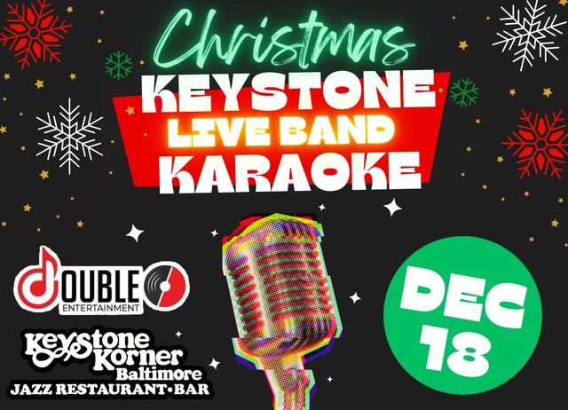 Christmas Keystone LIVE BAND Karaoke