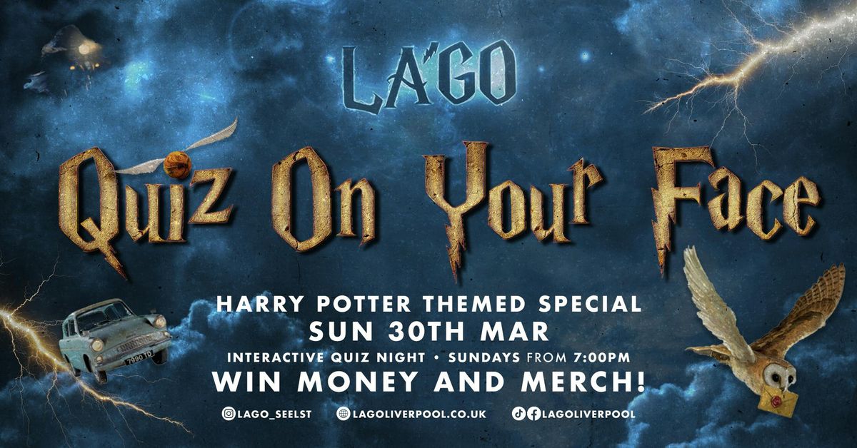 HARRY POTTER SPECIAL - QUIZ ON YOUR FACE!