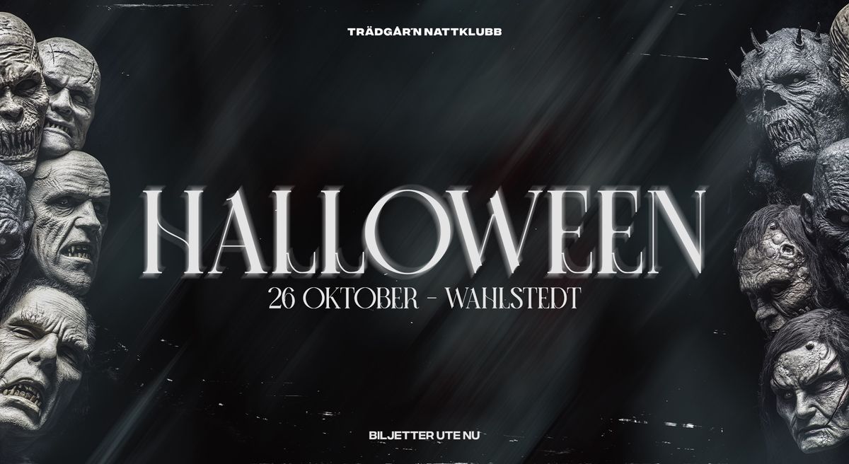 G\u00d6TEBORGS ST\u00d6RSTA HALLOWEENFEST 26 OKTOBER