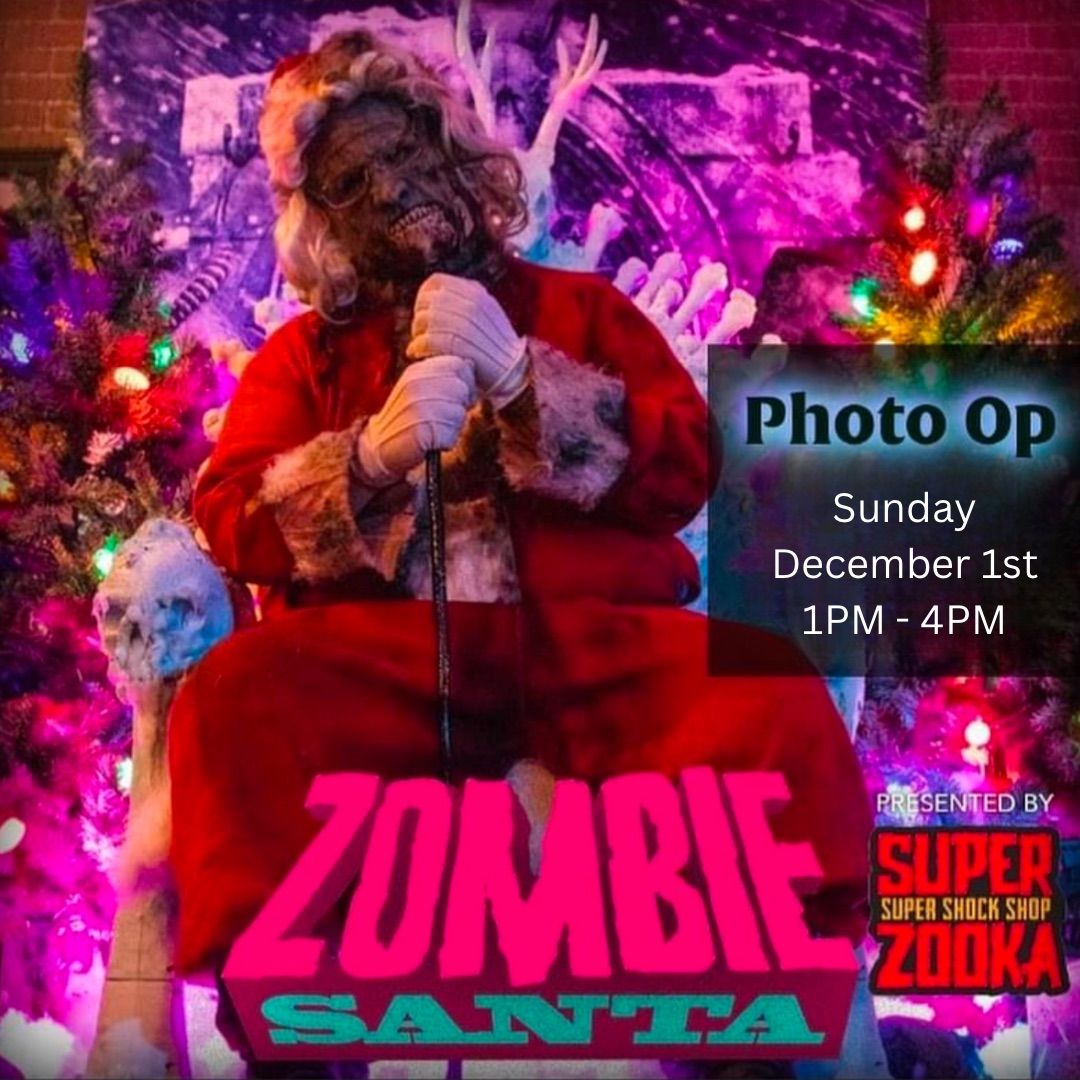 Photos with Zombie Santa