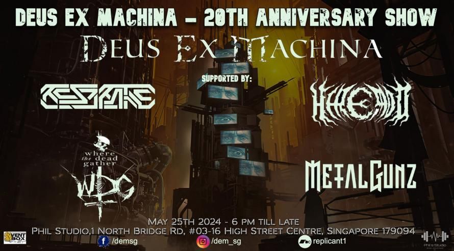 Celebrating 20 Years With Deus Ex Machina - An evening to remember
