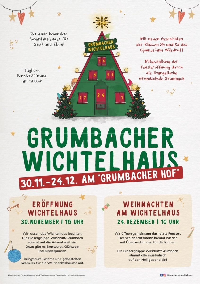 Wichtelhauser\u00f6ffnung mit Weihnachtsmarkt 