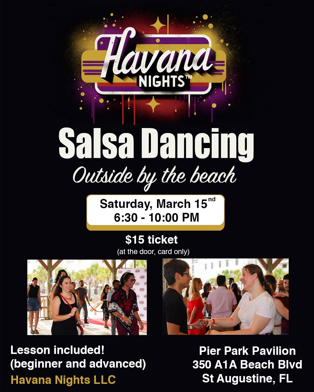 Havana Nights Outdoor Salsa Dancing