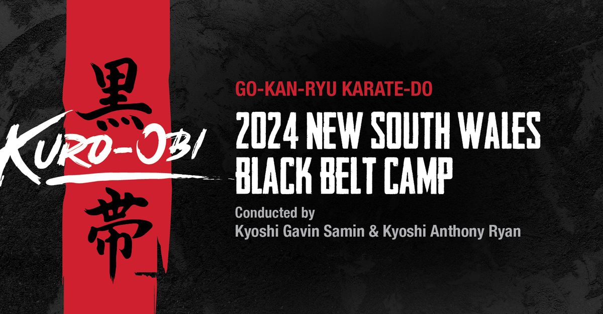 2024 New South Wales Black Belt Camp