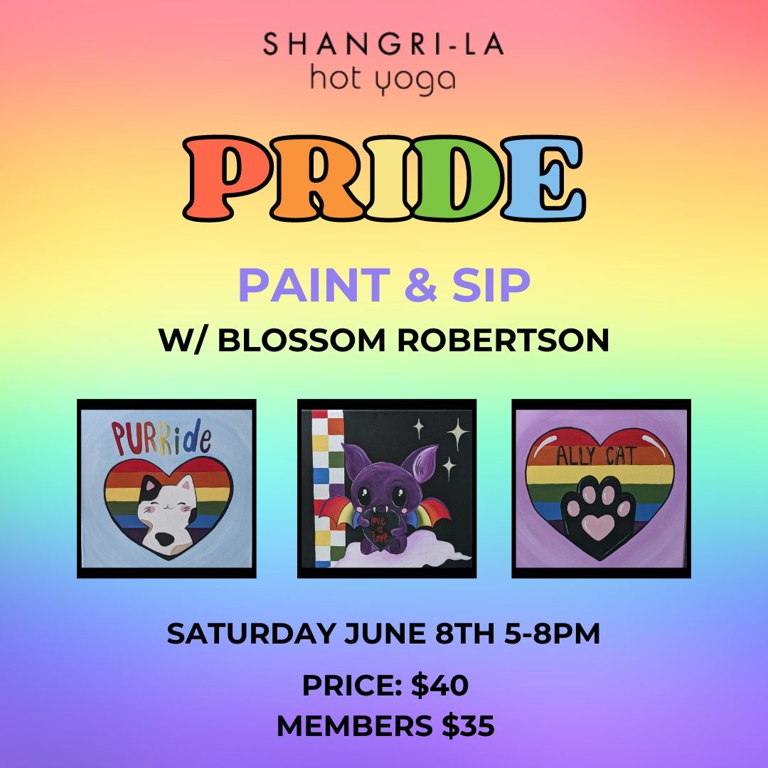 Pride Paint & Sip