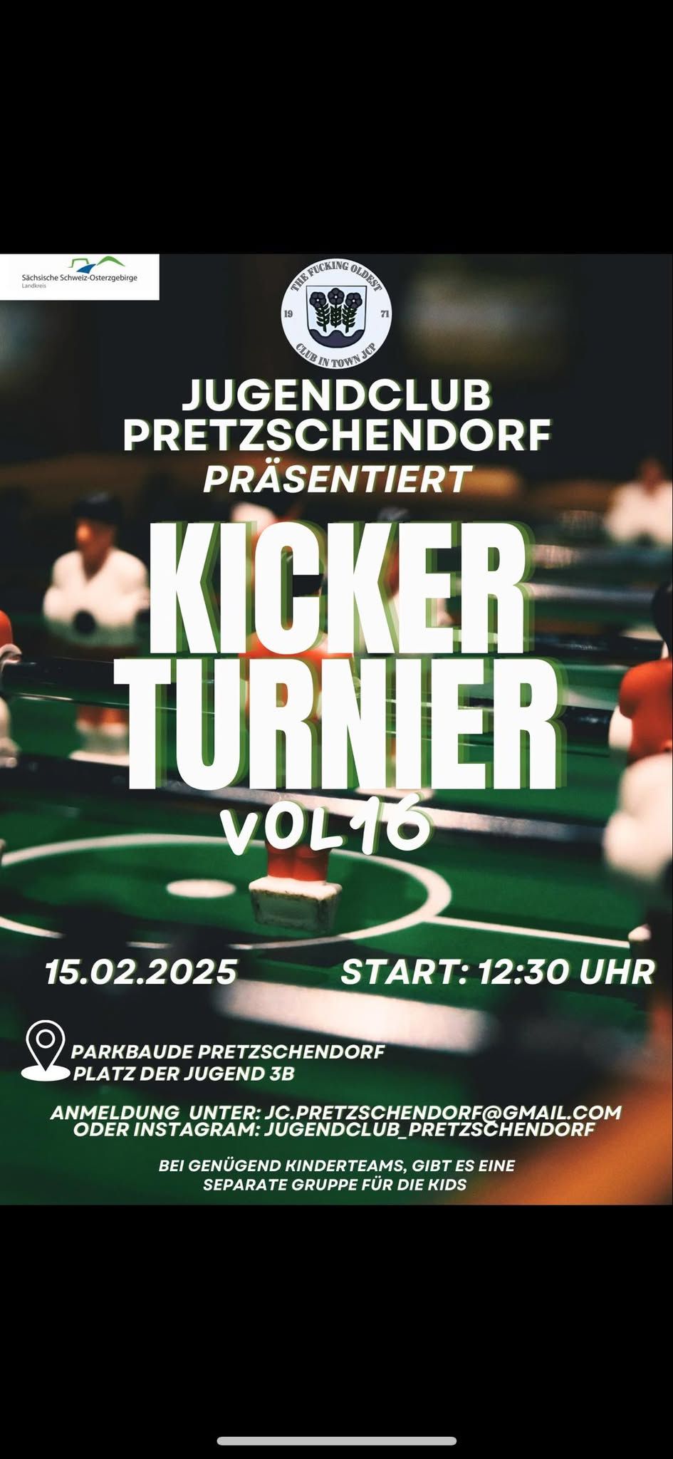 16. Kickerturnier