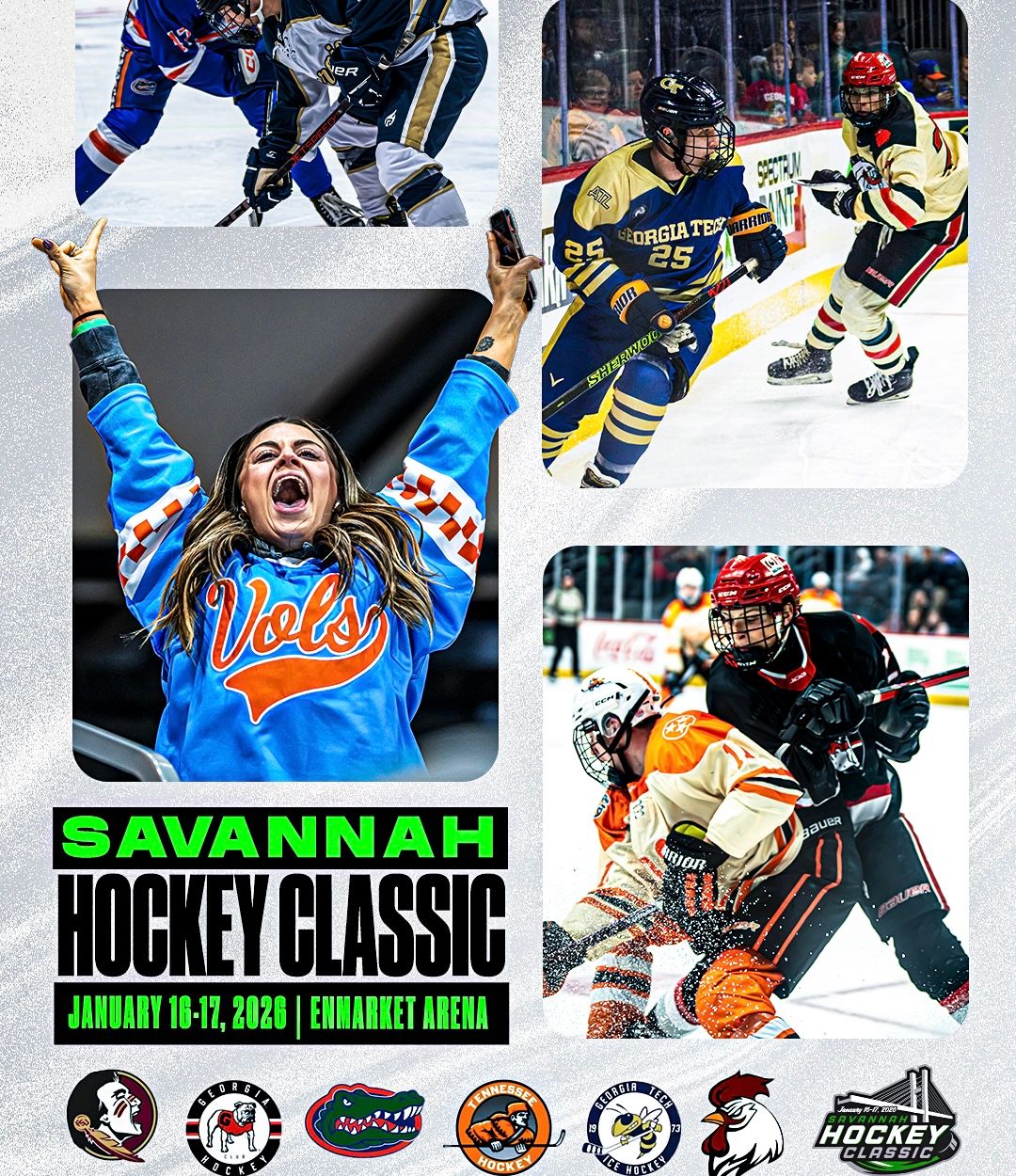 2026 Savannah Hockey Classic - Friday at Enmarket Arena