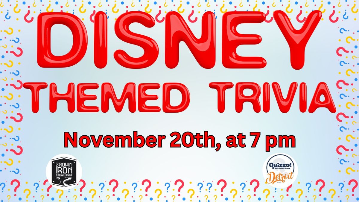 Disney Themed Trivia