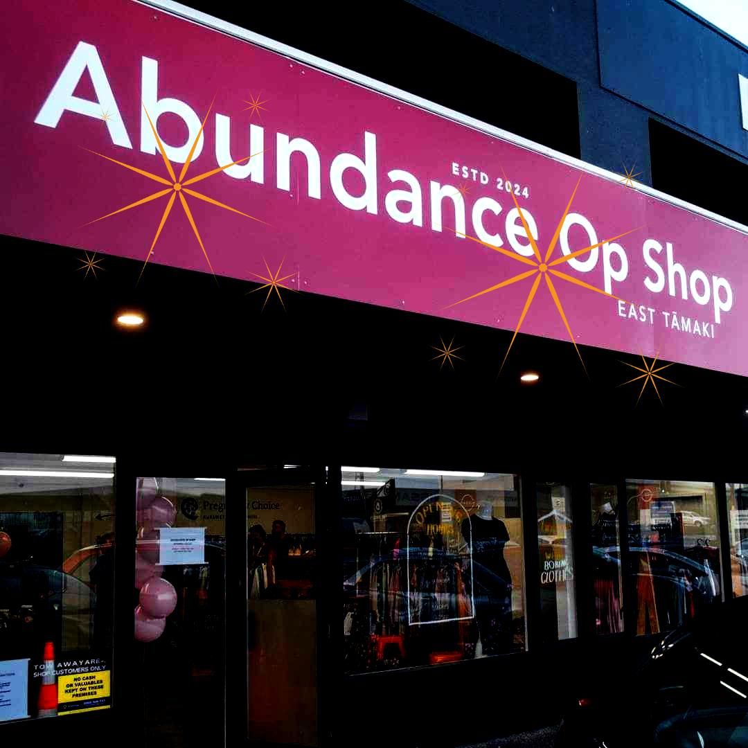 Late Night Shopping at Abundance Op Shop!