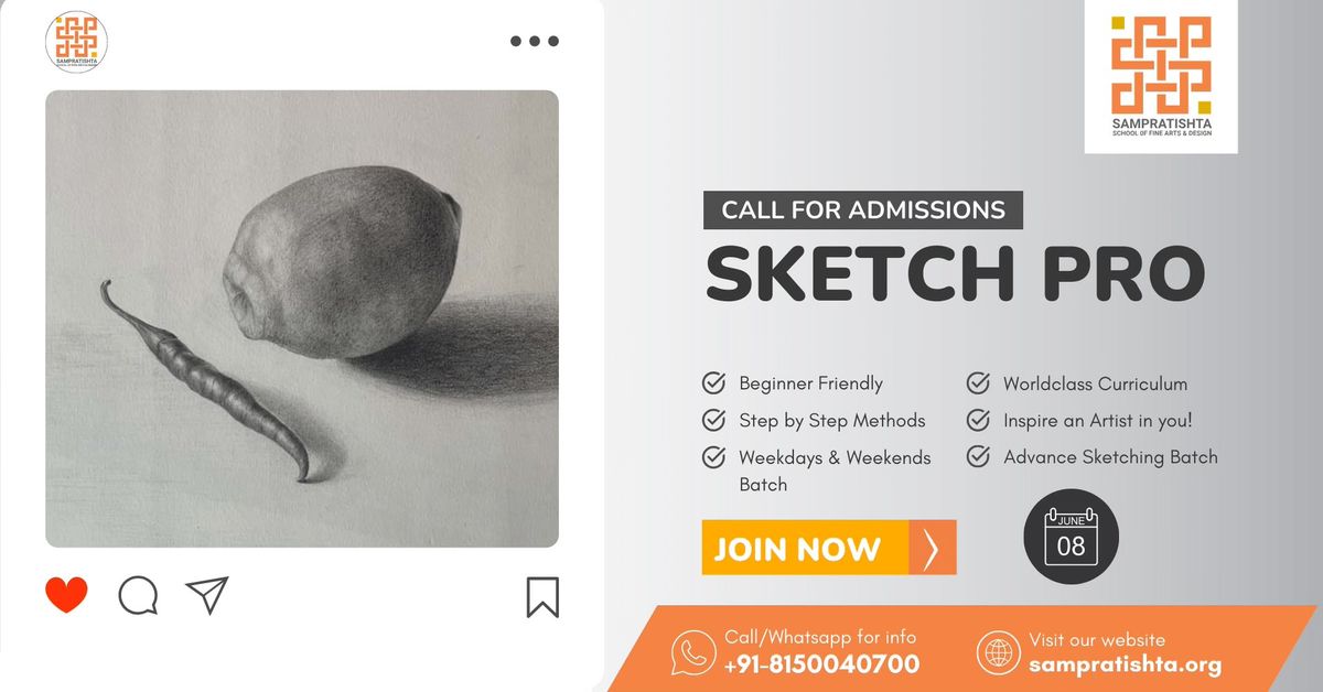 Sketch Pro - An Advanced Sketching Course