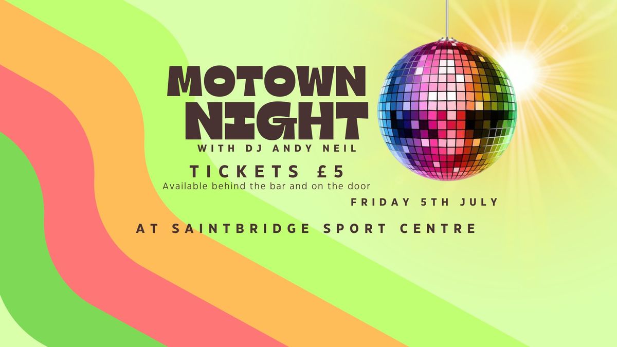 Motown Night with DJ Andy Neil