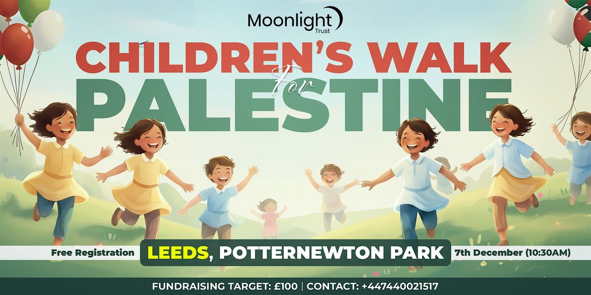 Children's Walk for Palestine (Leeds)