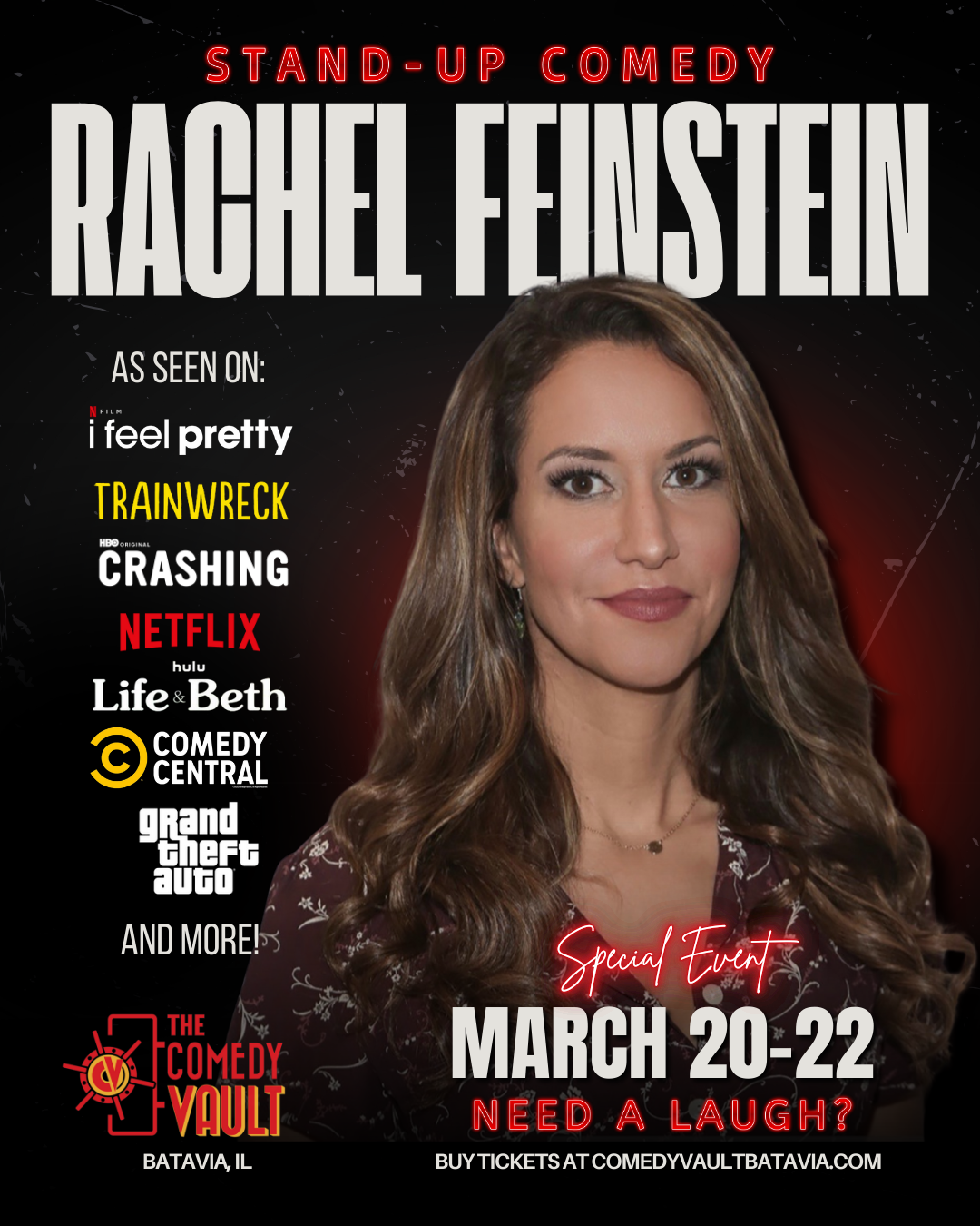Rachel Feinstein at Helium Comedy Club - Philadelphia