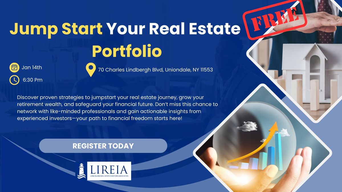 Jump Start Your Real Estate Portfolio