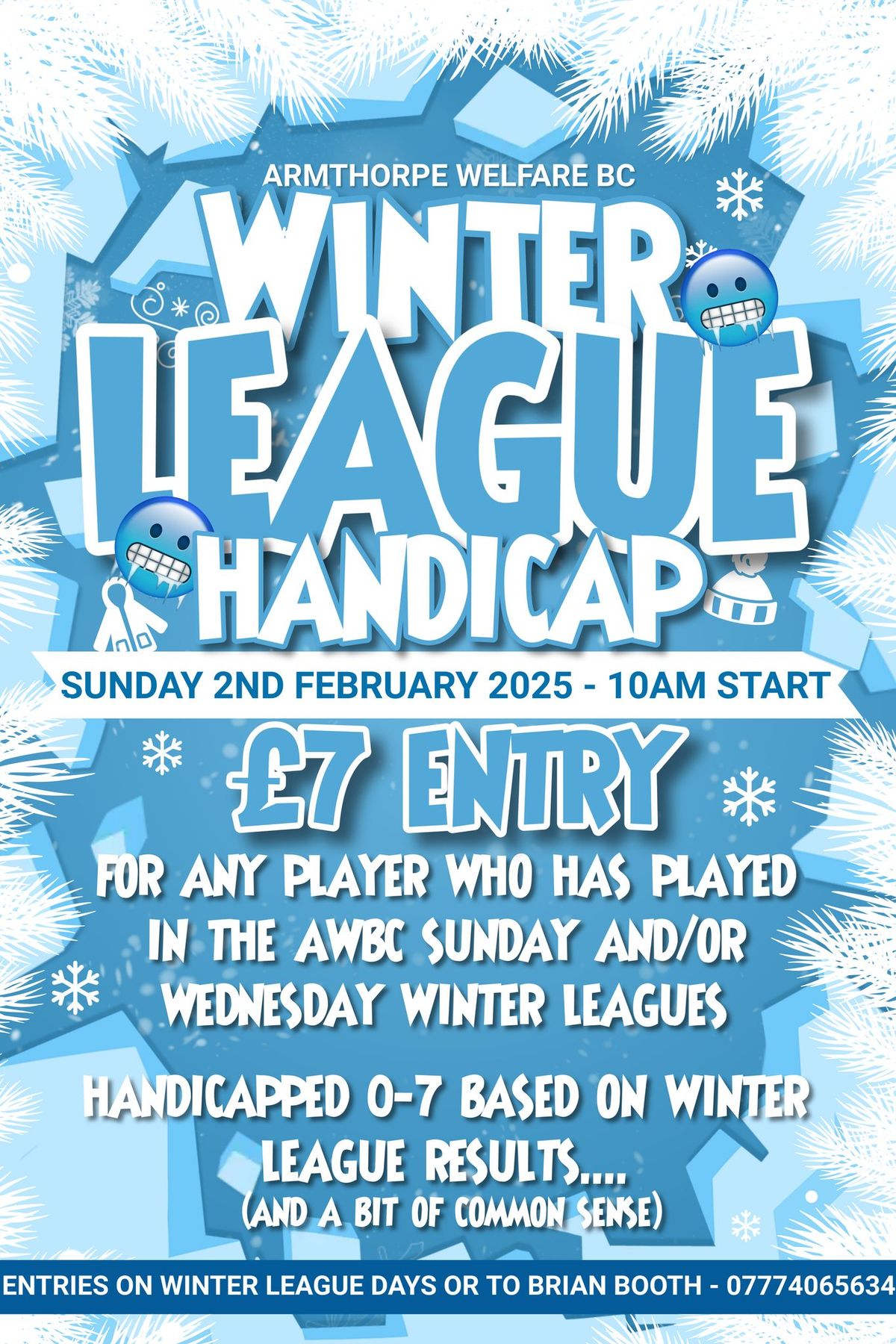 AWBC Winter League Handicap