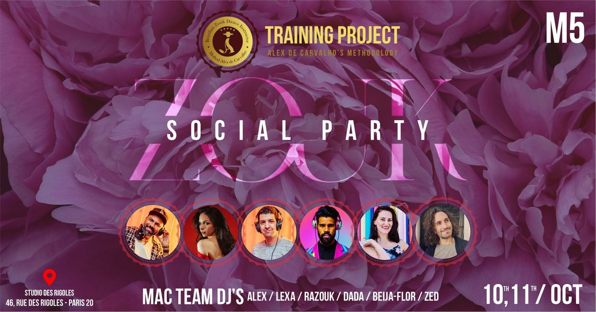 Zouk Social Party - MAC Module 5