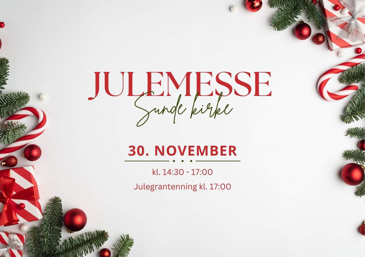 Julemesse i Sunde kirke