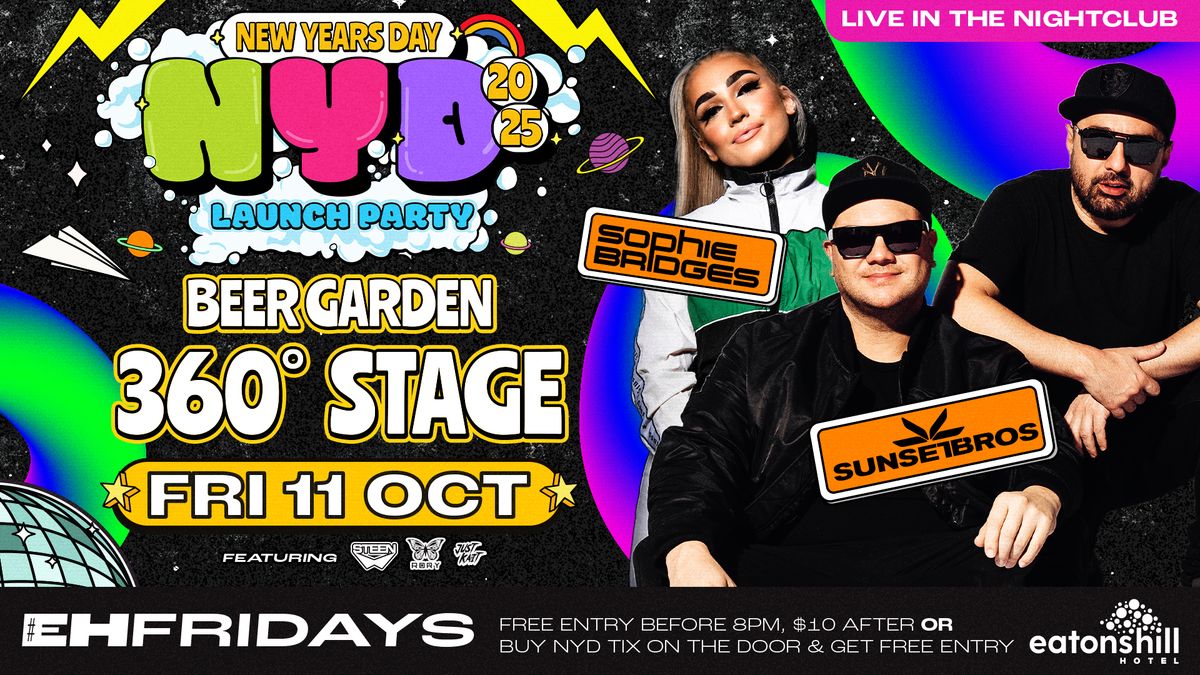 360 STAGE BEER GARDEN | NYD Nightclub Launch Party