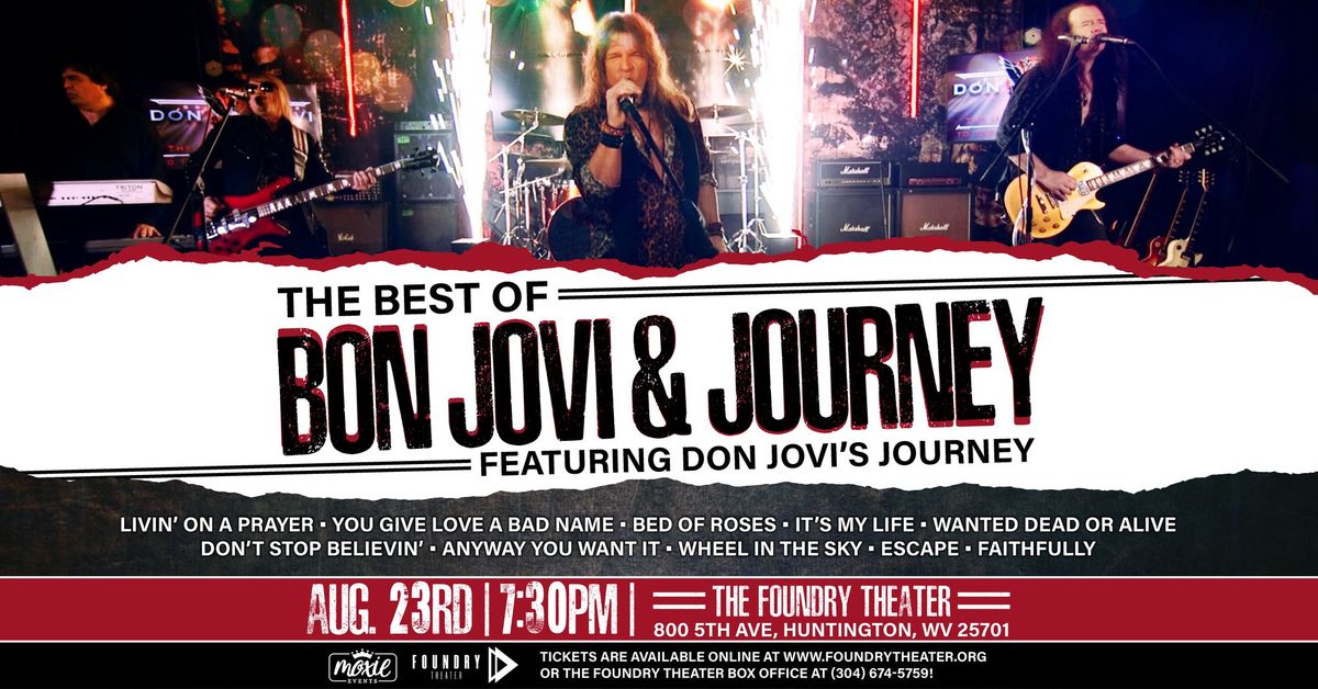 Tribute to Bon Jovi and Journey Ft Don Jovi's Journey - Huntington, WV