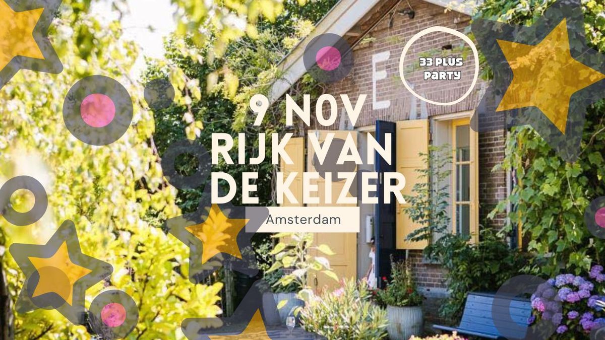 Za 9 nov Rijk van de Keizer Amsterdam