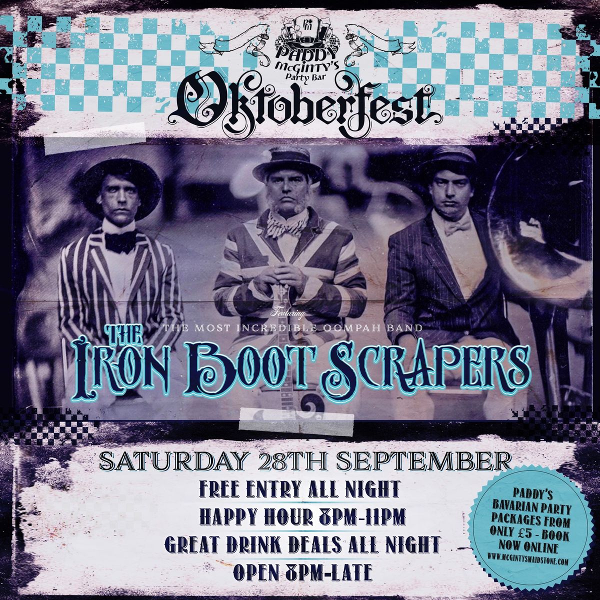 OKTOBERFEST ft THE IRON BOOT SCRAPERS